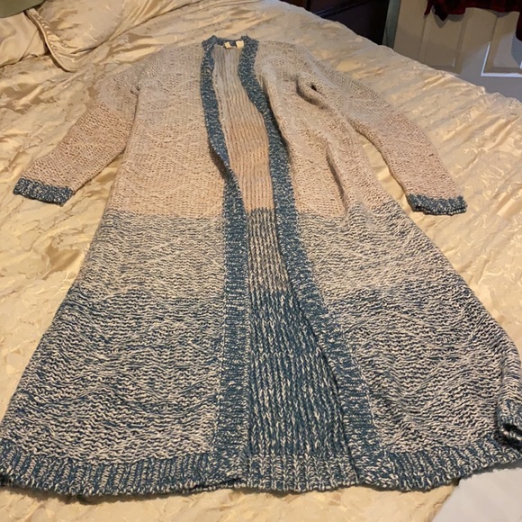 Anthropologie Ombré full length cardigan by Moth - Picture 5 of 13